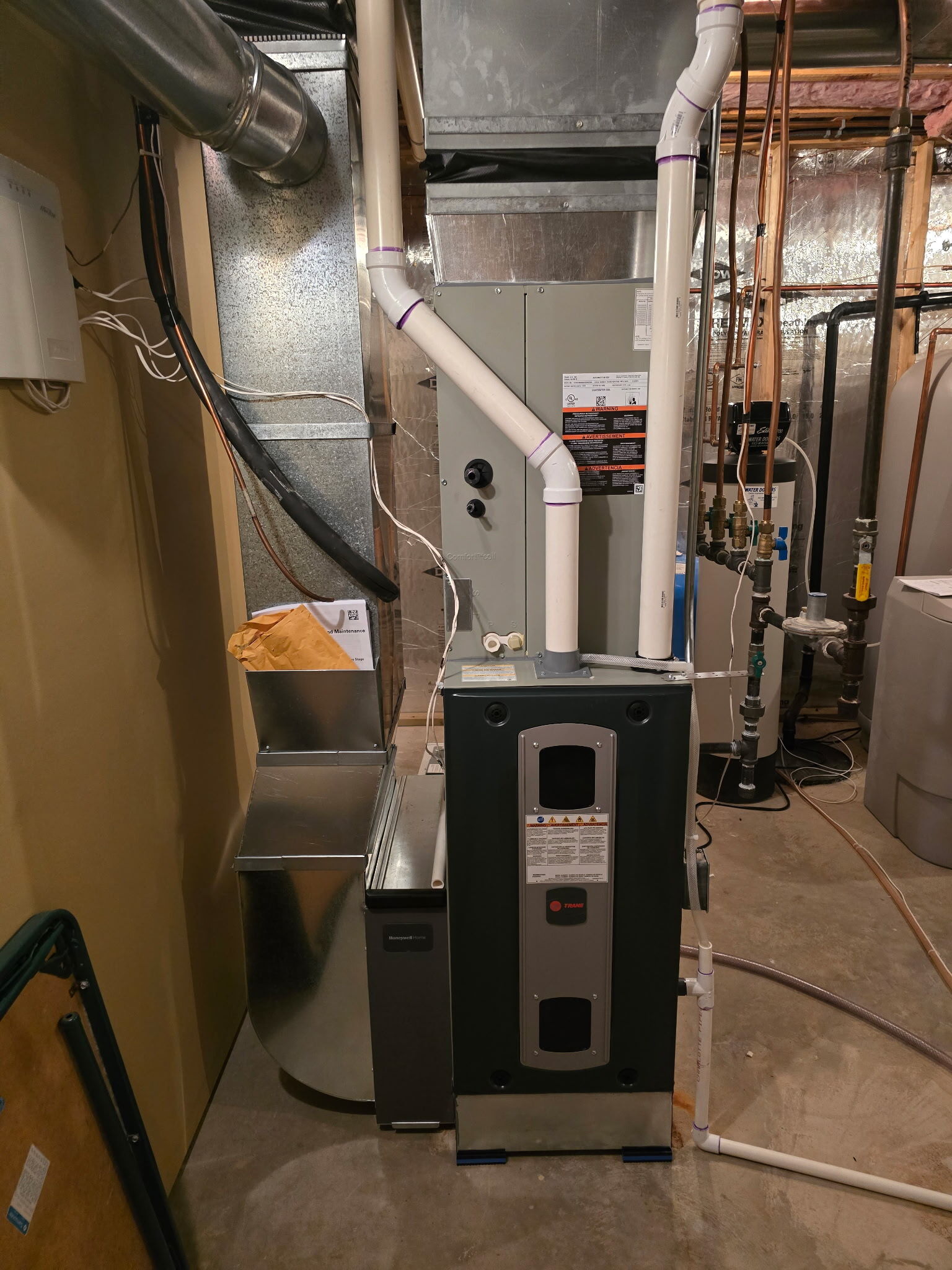 High Efficiency Furnace Installation